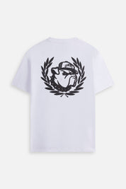 T-shirt Bulldog White