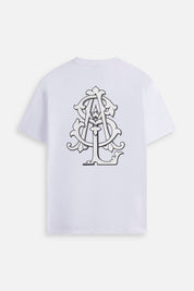 T-shirt Monogram White
