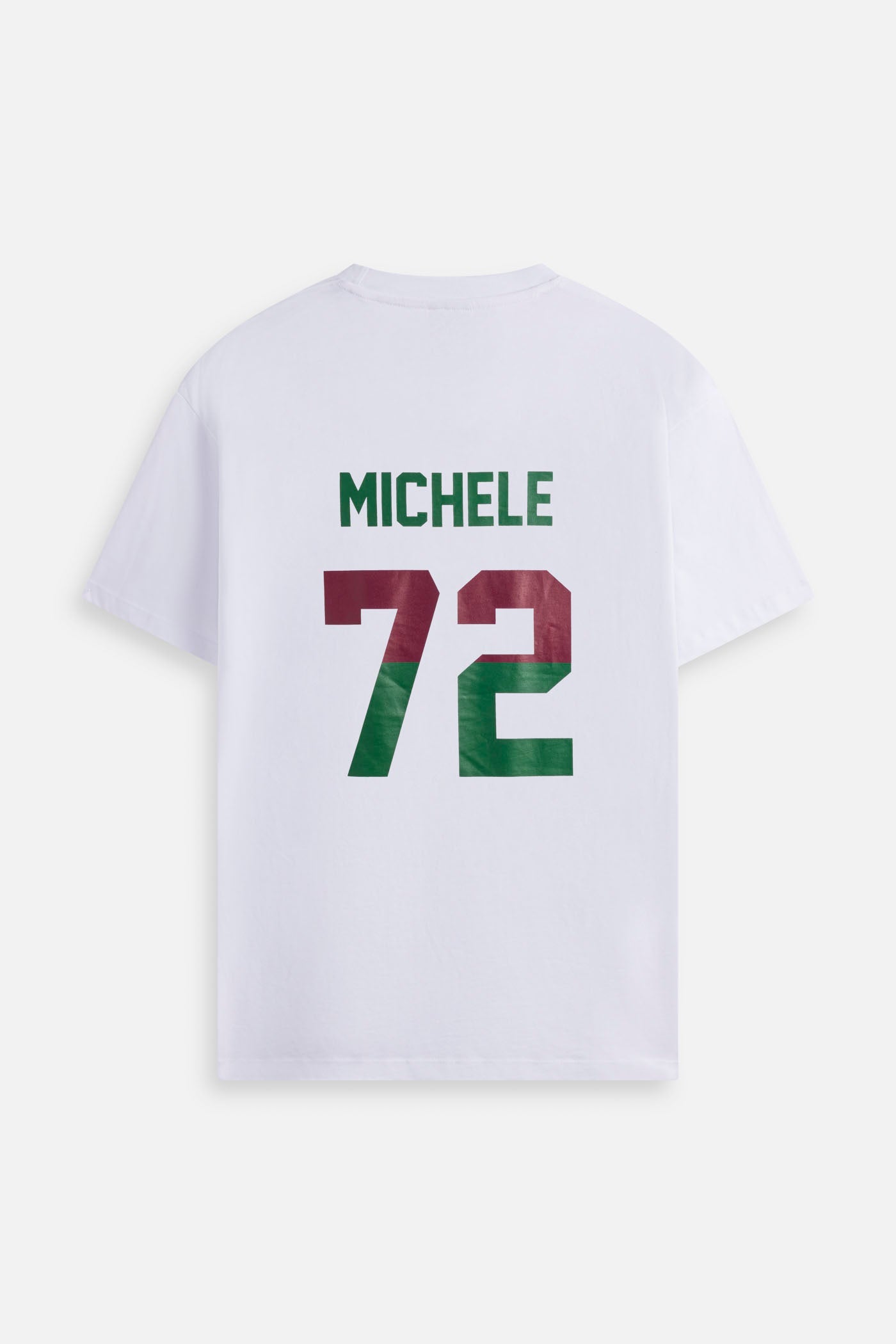 T-shirt Michele Bicolor White