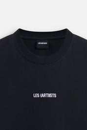 T-Shirt m/m Embroidery Essential Black