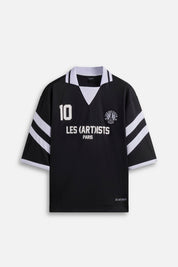 T-shirt soccer classic Black