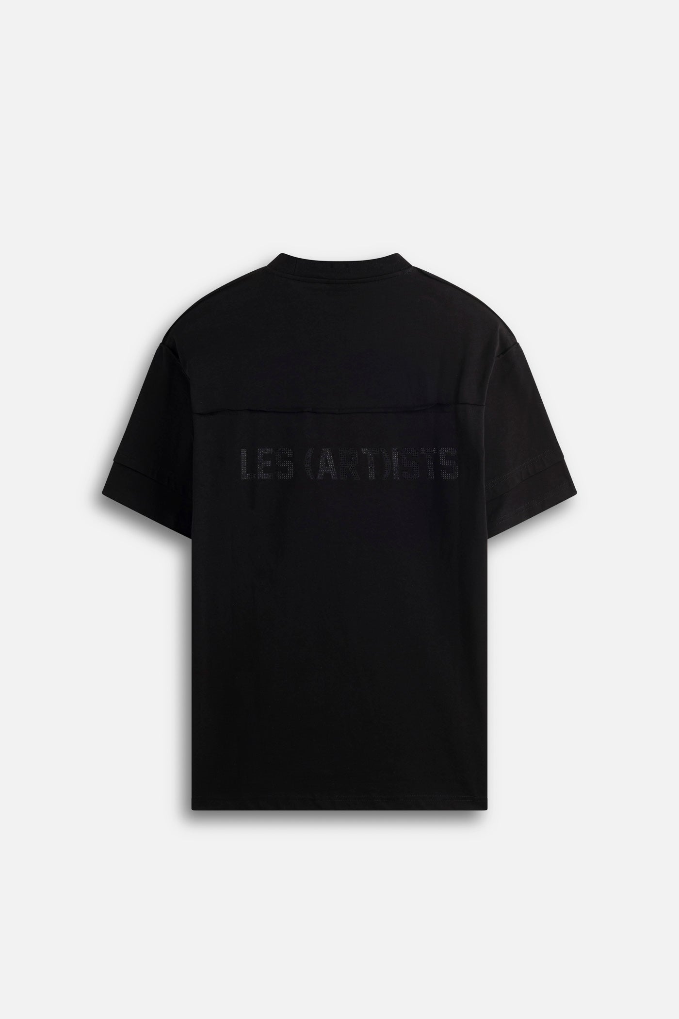 T-Shirt Paris Essential Crystal Strass Black