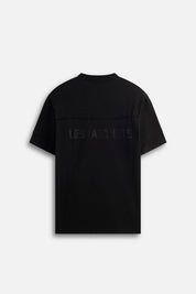 T-Shirt Paris Essential Crystal Strass Black