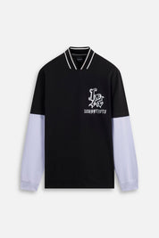 Long Sleeve Layered T-shirt LA Black
