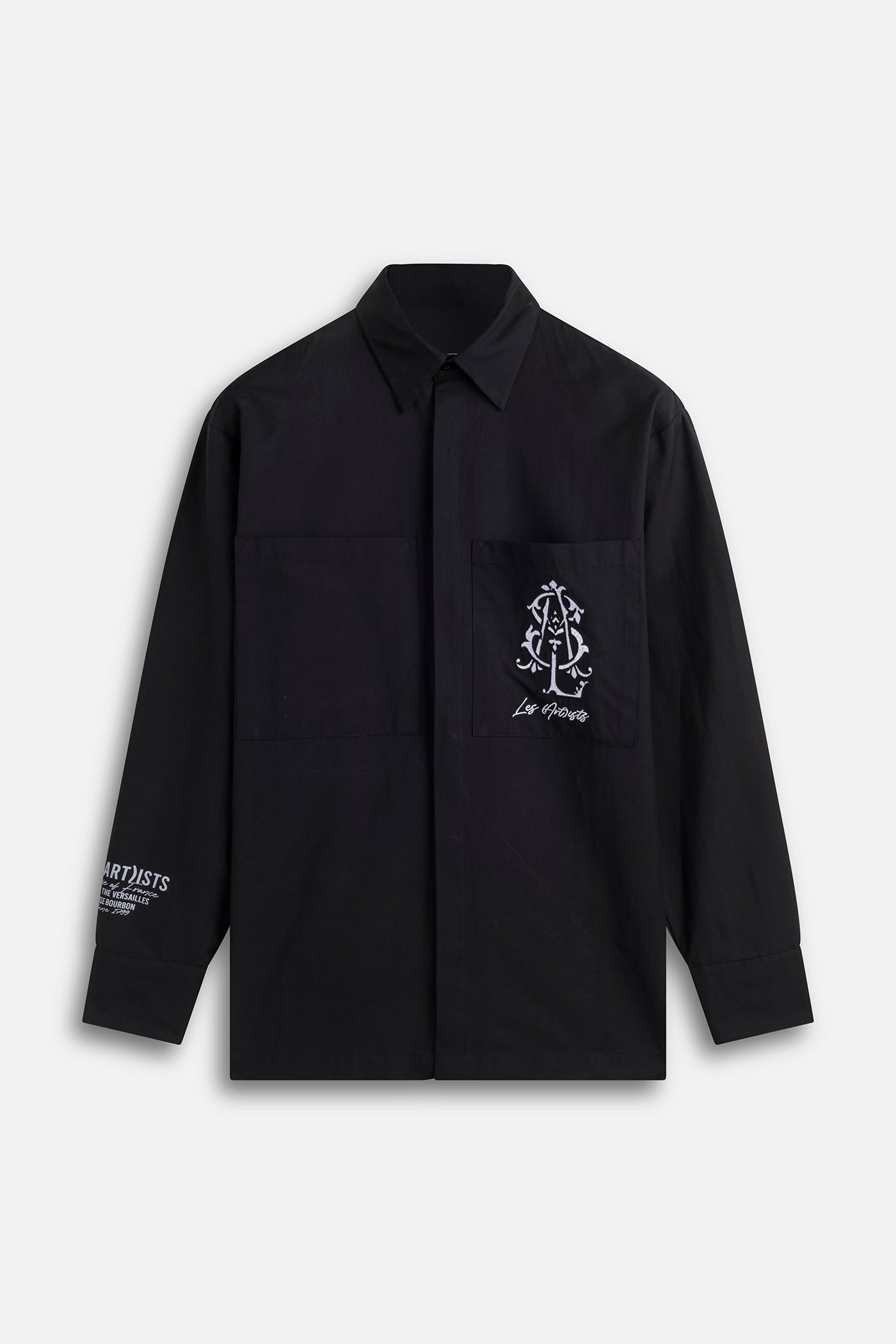 Long-sleeve Shirt Monogram Black