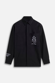 Long-sleeve Shirt Monogram Black