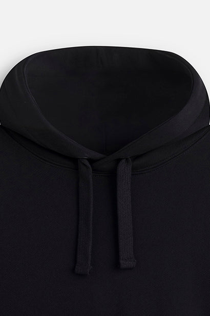 Hoodie Paris Crystal Strass Black