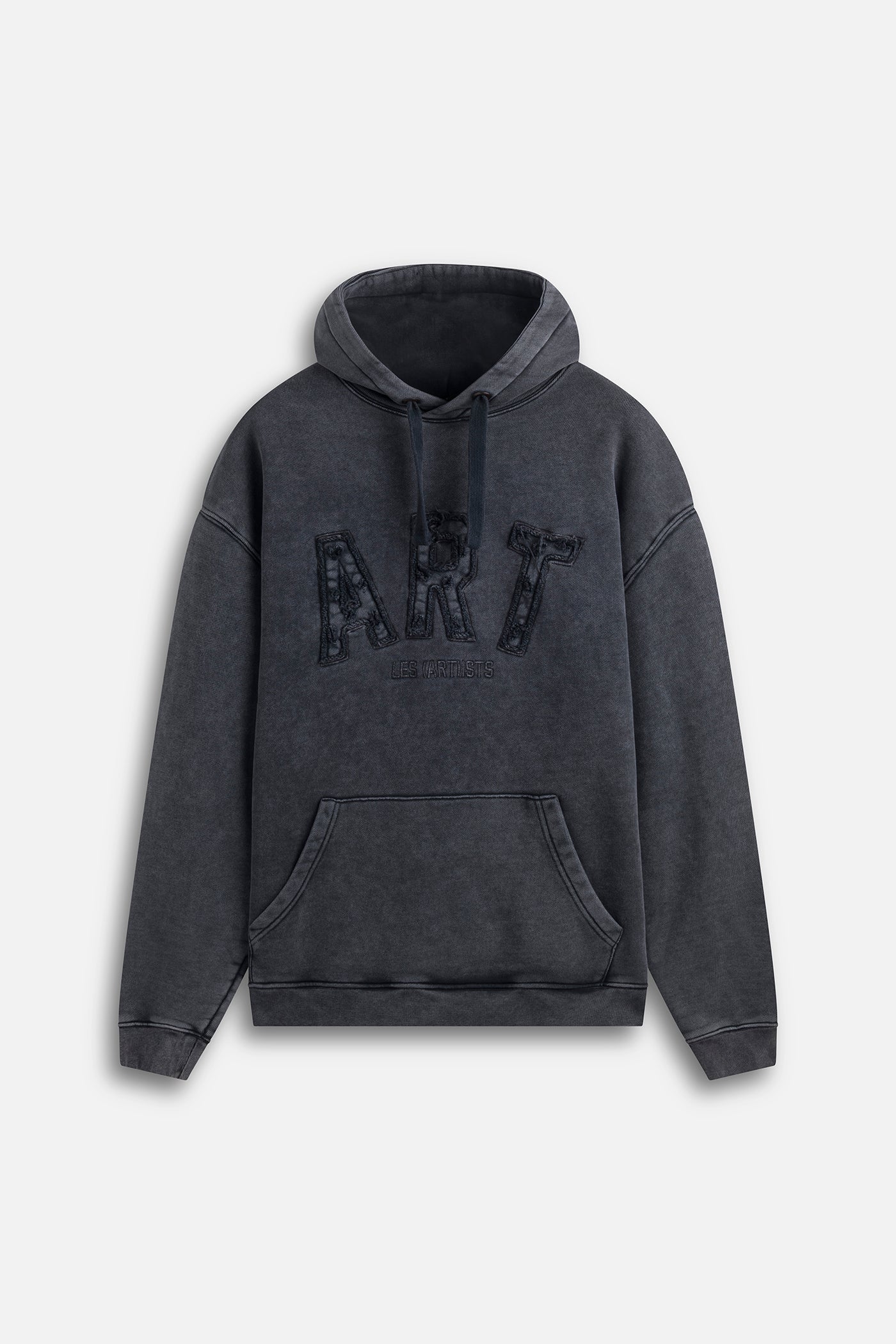 Hoodie Logo ART Washed Black