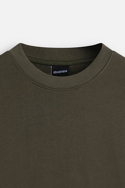 Crewneck logo essential Military