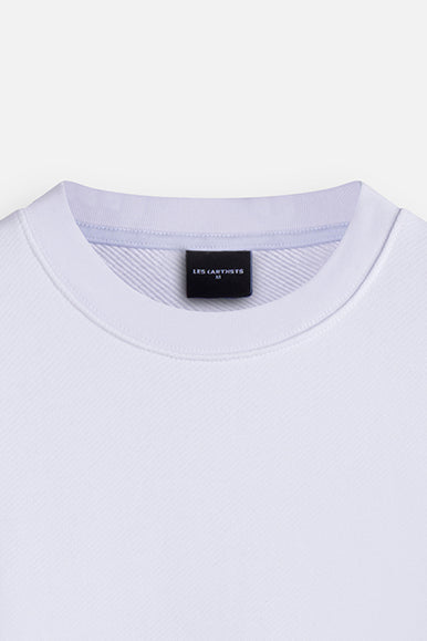 Crewneck logo essential White