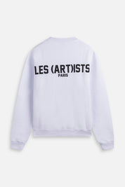 Crewneck logo essential White