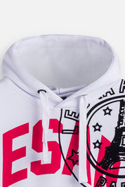 Hoodie Player Flock White
