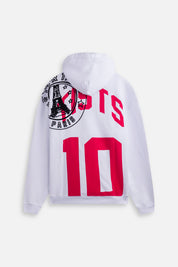 Hoodie Player Flock White