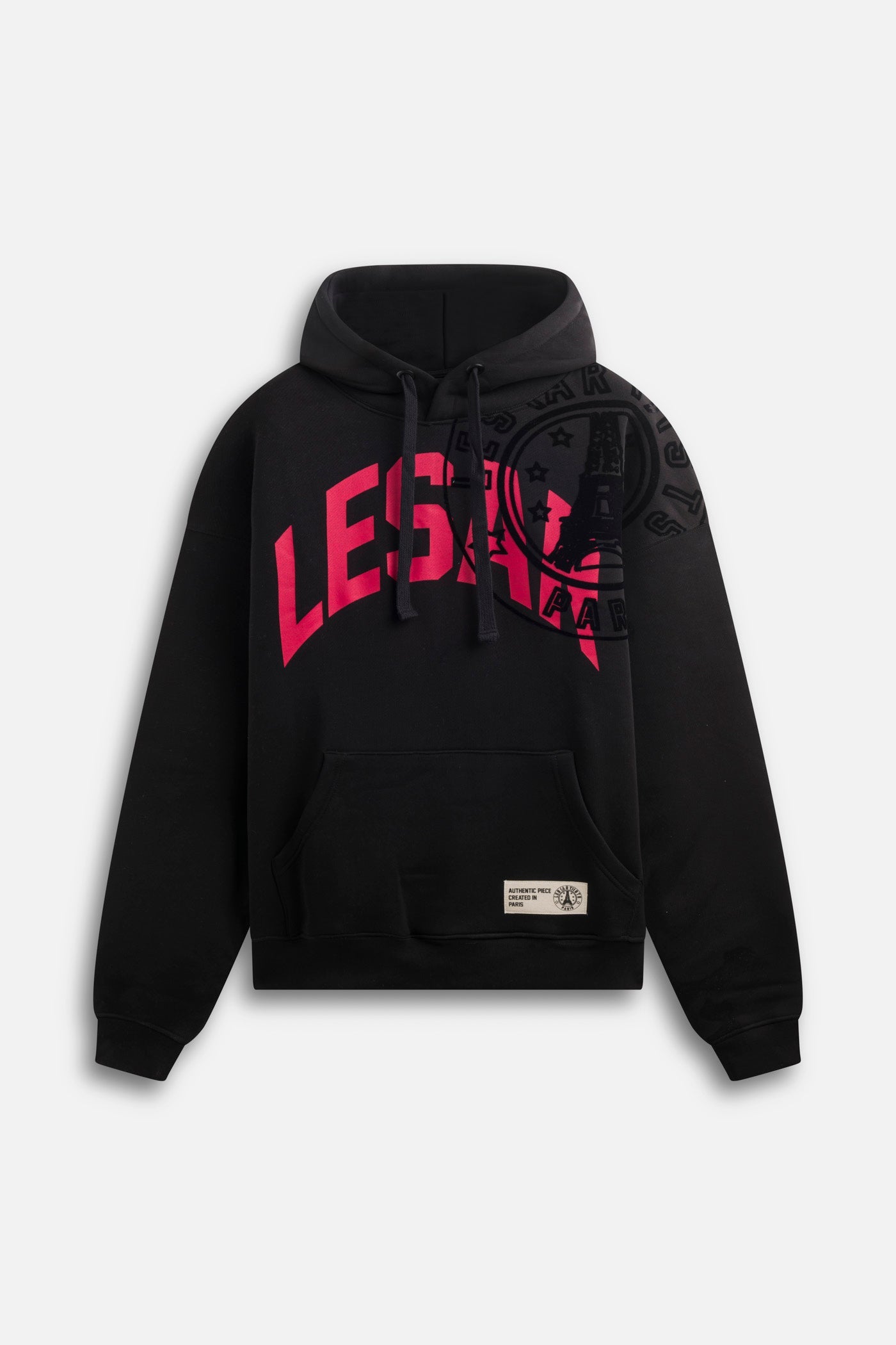 Hoodie Player Flock Black