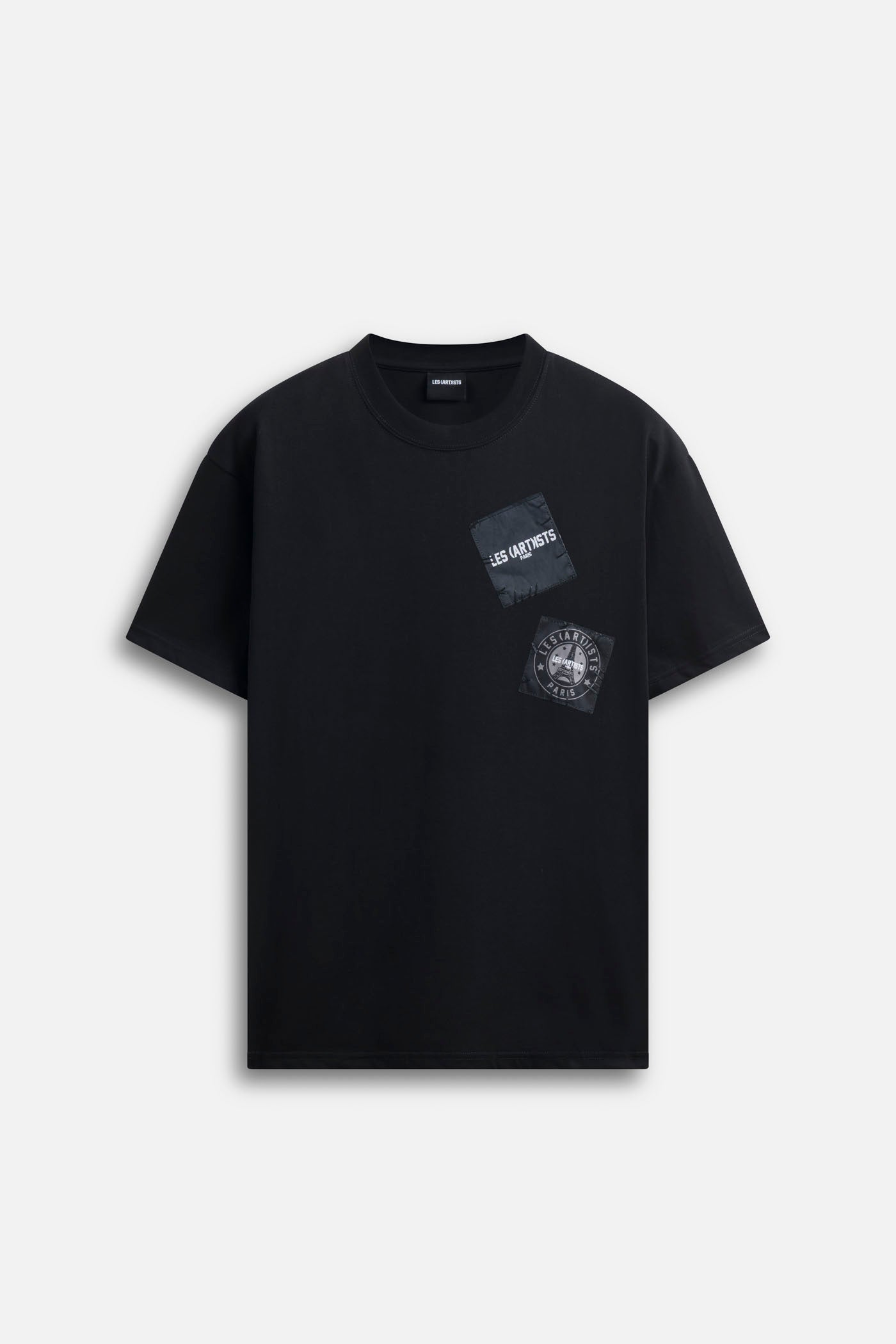 T-shirt Embroidery Label Essential Black