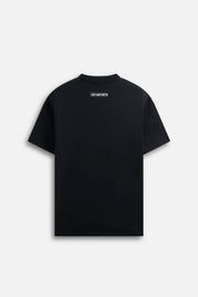 T-shirt Embroidery Label Essential Black