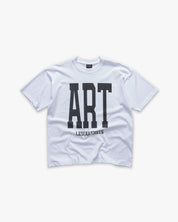 T-shirt Big Art White